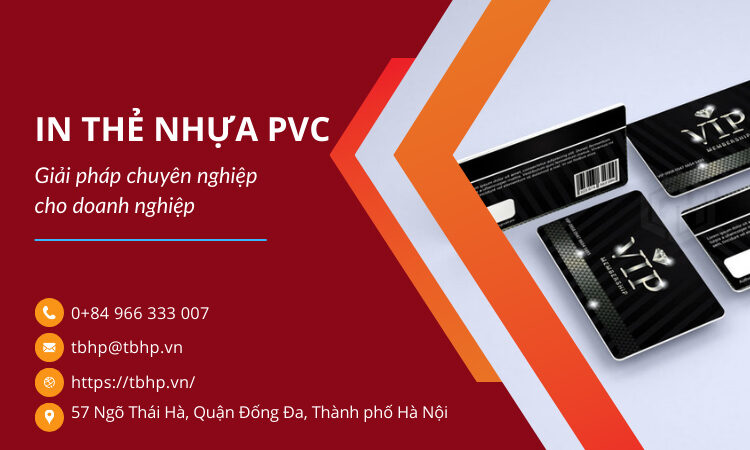 In thẻ nhựa PVC – Giải pháp chuyên nghiệp cho doanh nghiệp