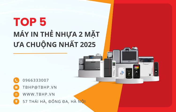 Máy in thẻ nhựa 2 mặt