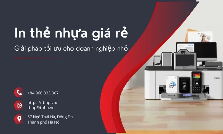 In thẻ nhựa giá rẻ: Giải pháp tối ưu cho doanh nghiệp nhỏ