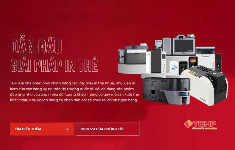 Đơn vị bán máy in thẻ nhựa chính hãng giá tốt! 1 TBHP dẫn đầu giải pháp in thẻ thông minh