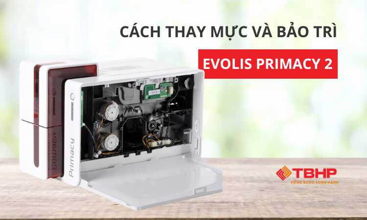 Cách thay mực và bảo trì máy Evolis Primacy 2 đúng cách