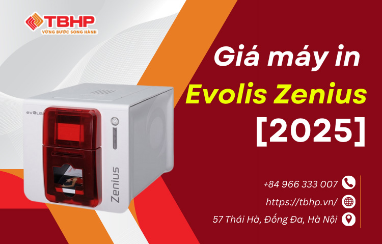 giá máy in thẻ nhựa Evolis Zenius