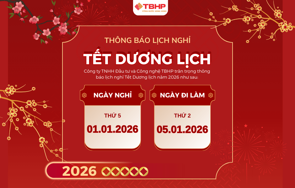 TBHP THÔNG BÁO NGHỈ TẾT DƯƠNG LỊCH 2026 1