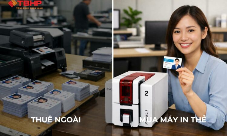 Nên thuê ngoài hay tự mua máy in thẻ nhựa?