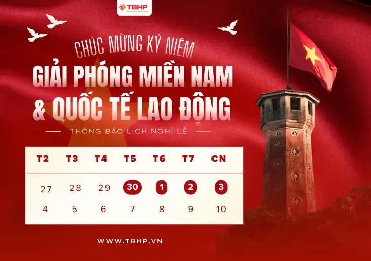 Lịch nghỉ lễ 30/4 và 1/5