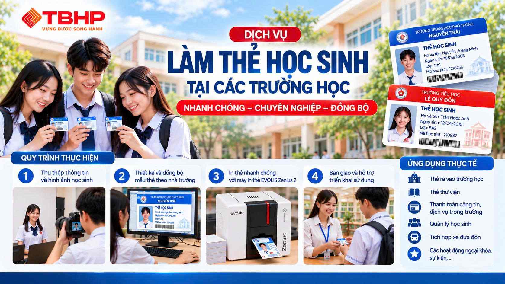 Dịch vụ làm thẻ học sinh - Giải pháp quản lý tại trường học 1 Dịch vụ làm thẻ học sinh - Giải pháp quản lý tại trường học 1