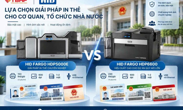 So sánh HID FARGO HDP5000e và HDP6600 So sánh HID FARGO HDP5000e và HDP6600